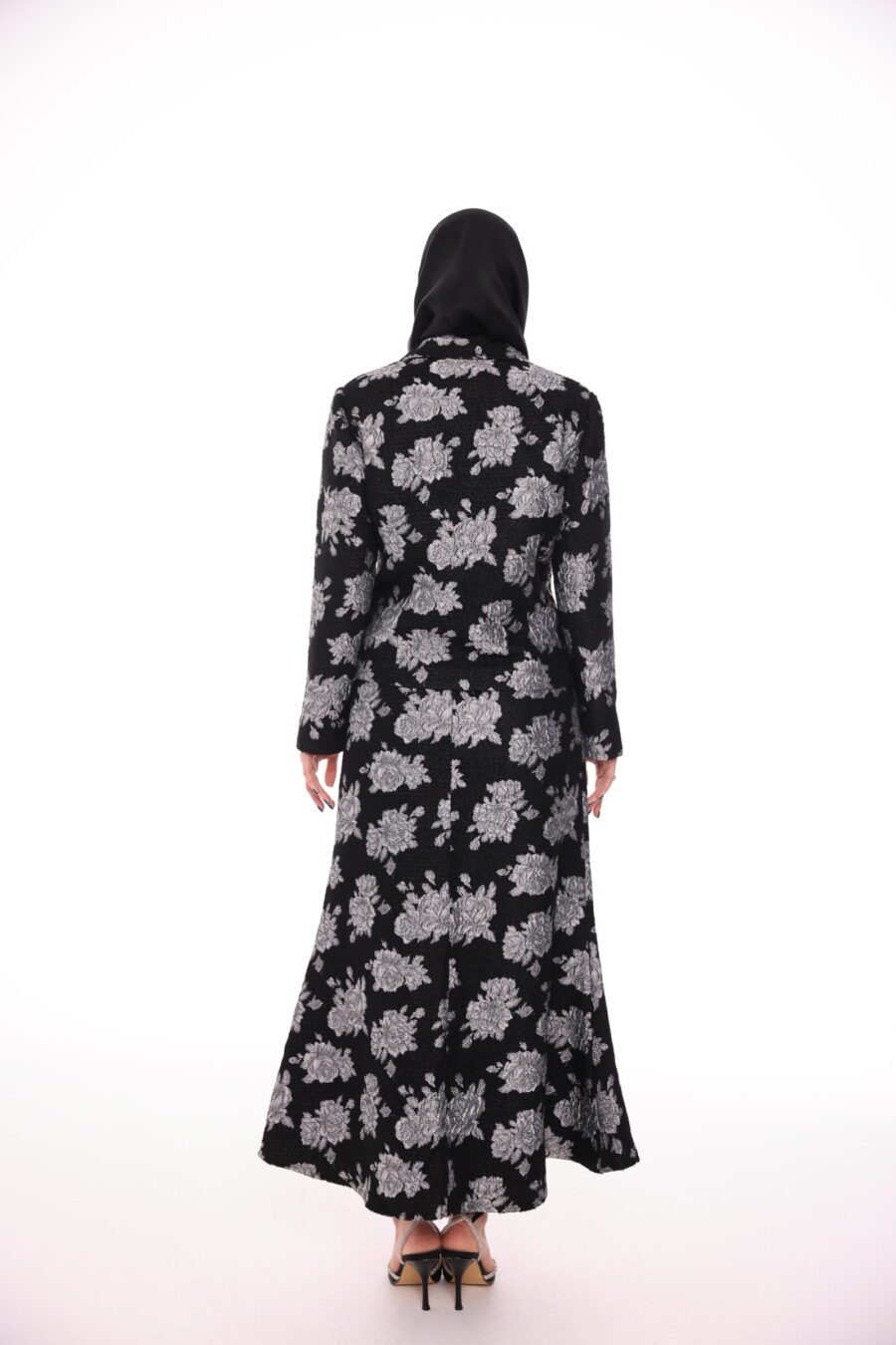 Black & Silver Skirt Set - Image 7