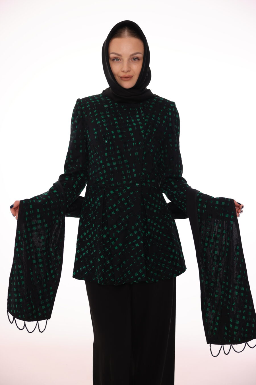 Black & Green Blazer - Image 6