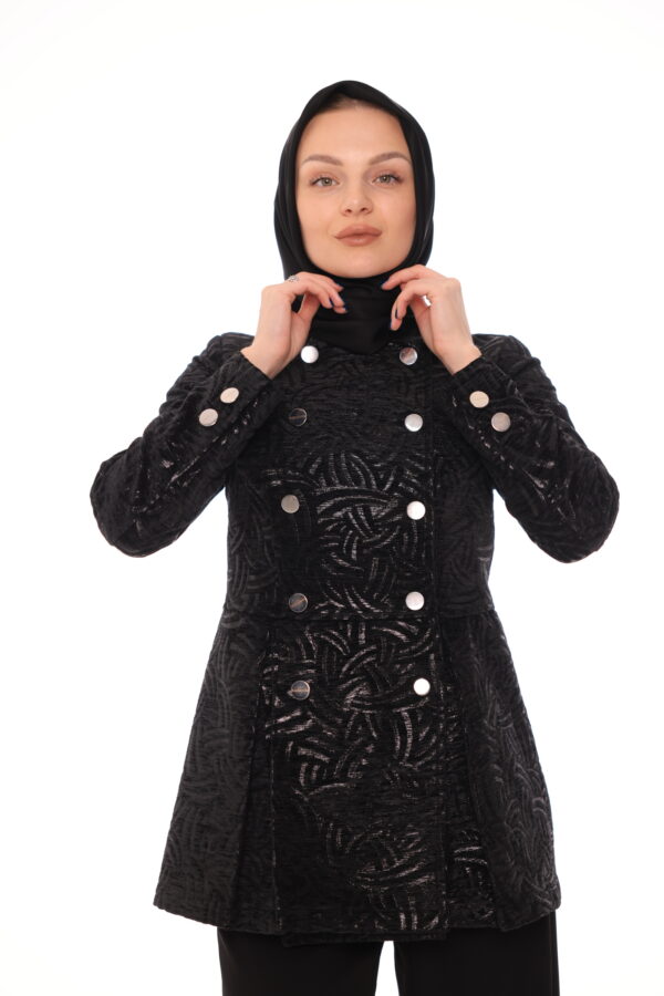 Black Jacquard Blazer