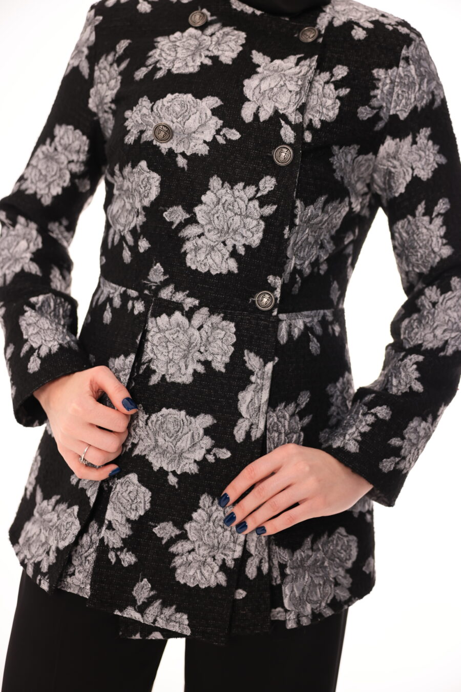 Black & Silver Blazer - Image 3
