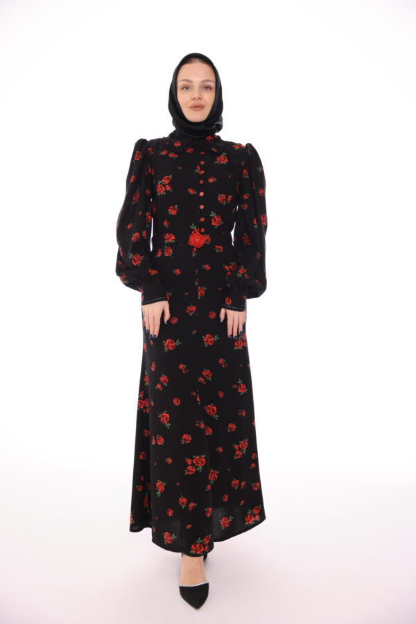 Black Rose Dress
