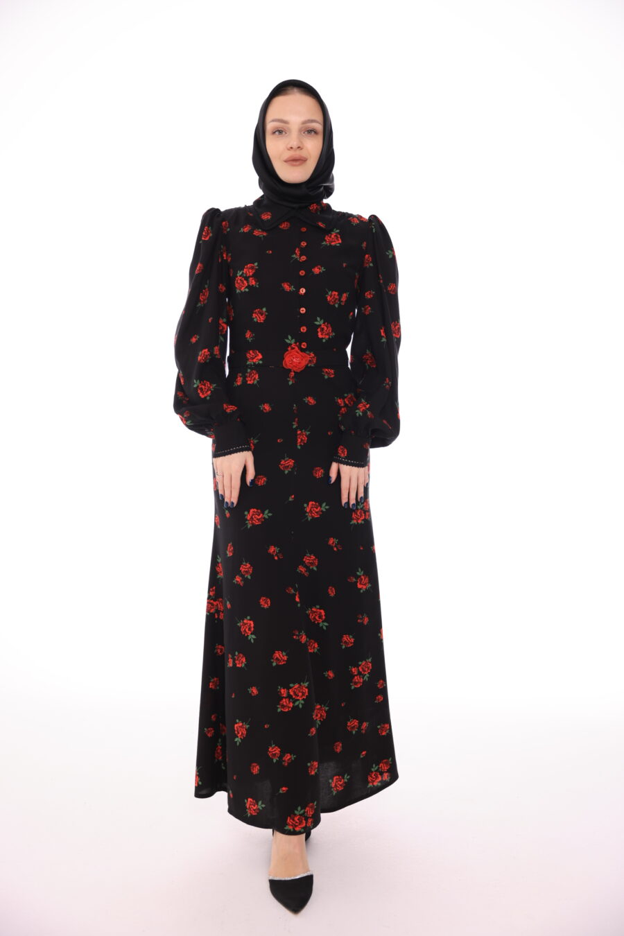 Black Rose Dress