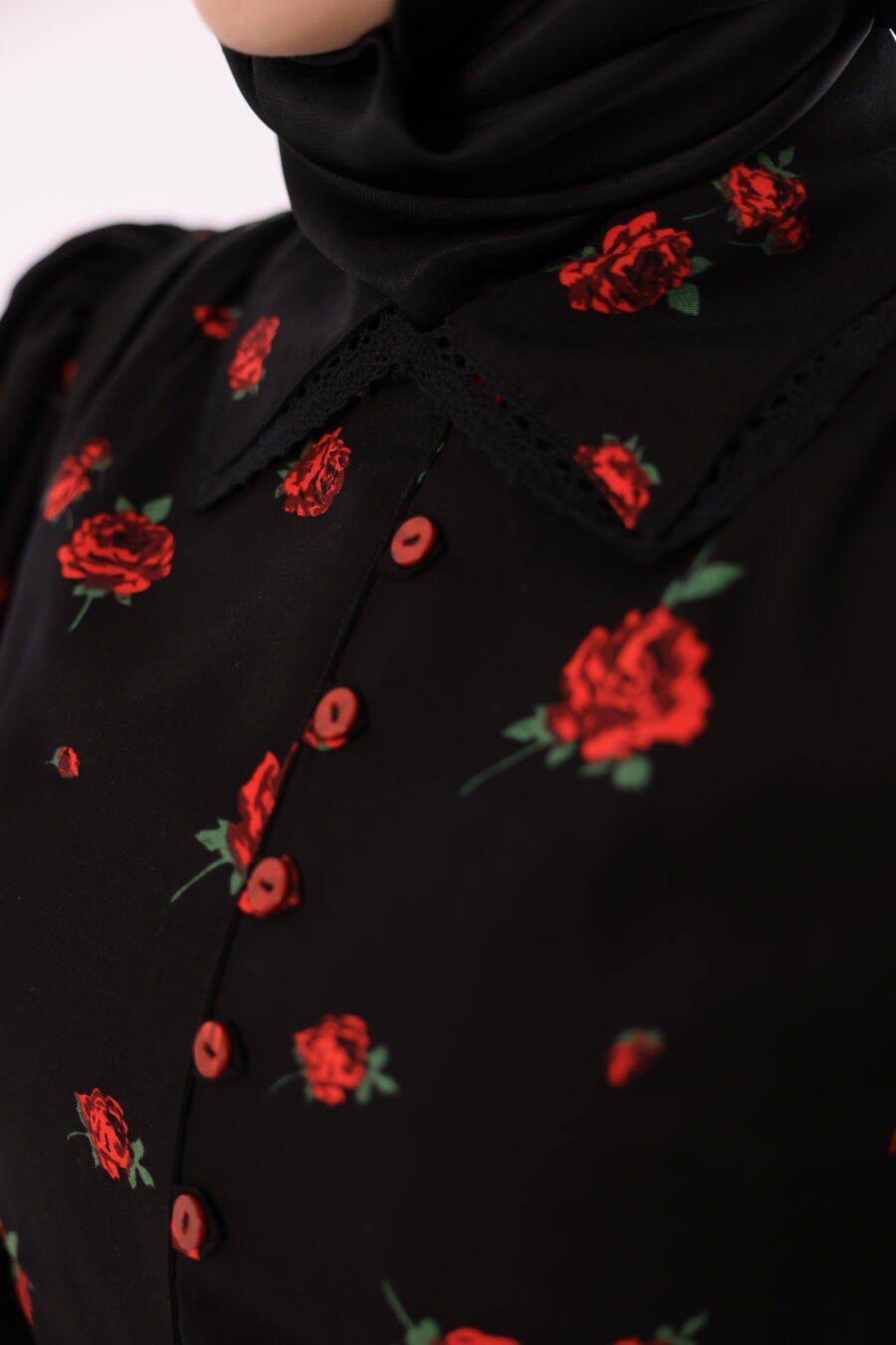 Black Rose Dress - Image 5