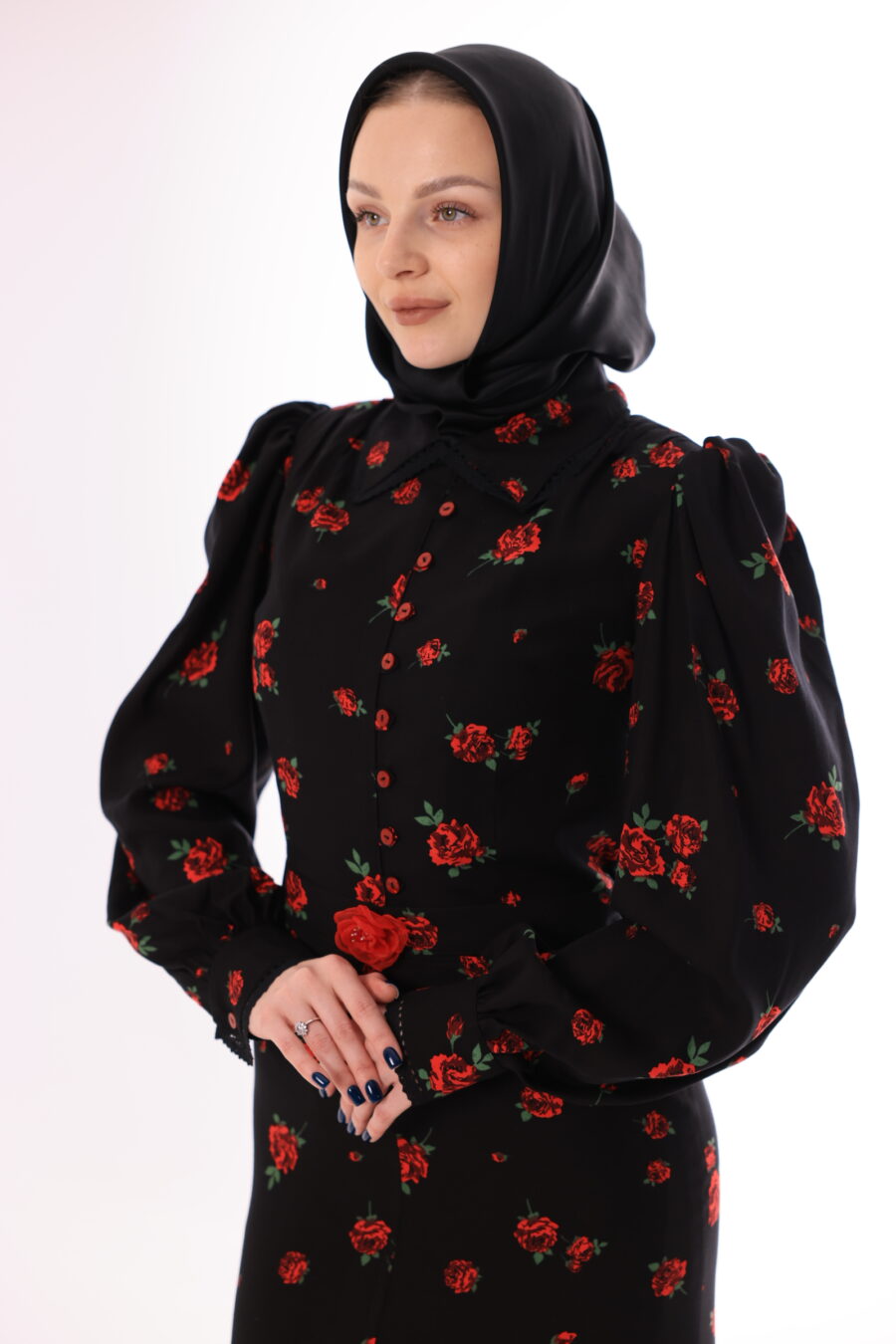 Black Rose Dress - Image 7
