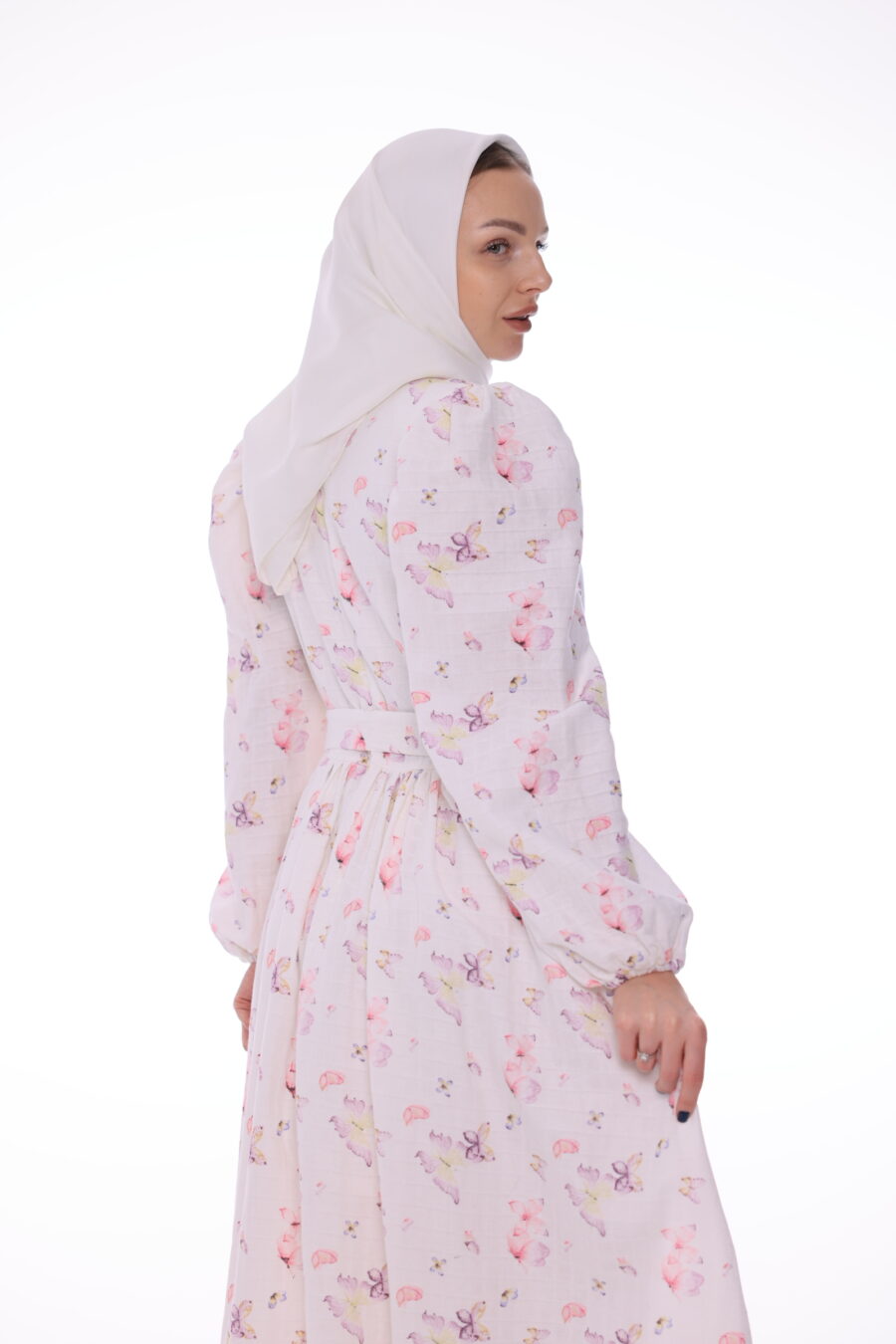 Pink Butterfly Dress - Image 9