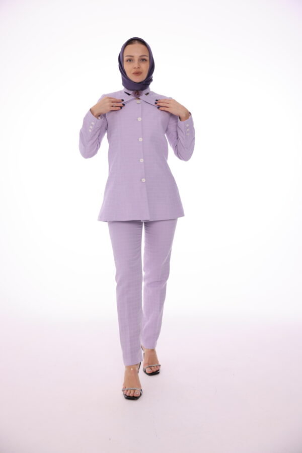 Lilac Pant Coat