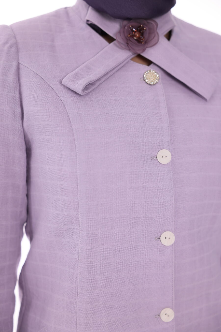 Lilac Pant Coat - Image 5