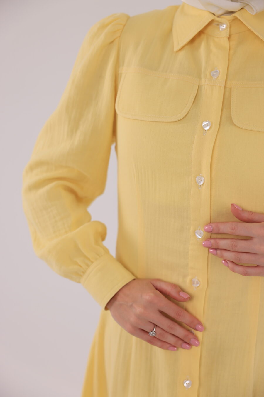 Butter Yellow Dress - Image 4