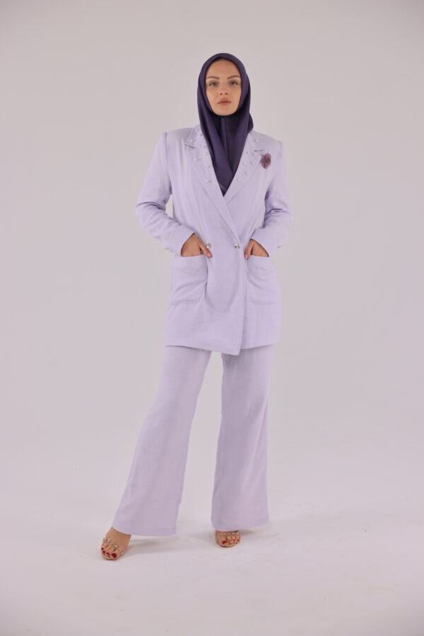 Lilac Summer Pant Coat