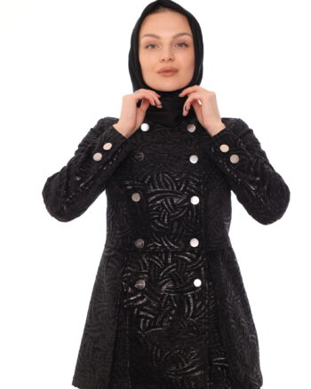 Black Jacquard Blazer